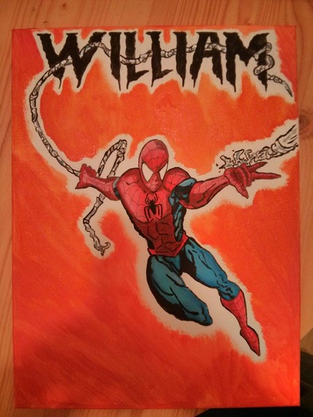 Spider Man Canvas