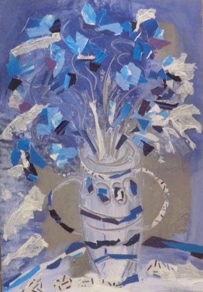 Still life in blue