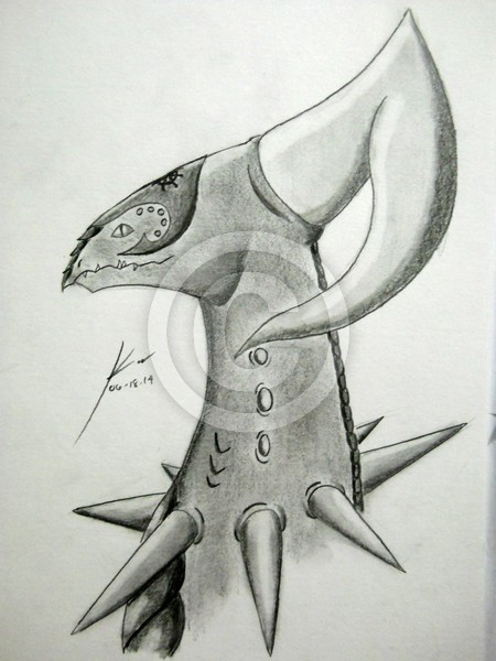 Dragon headshot