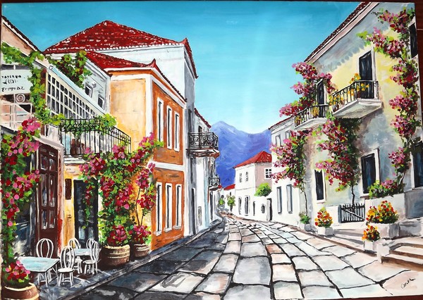 STREET IN GREECE
