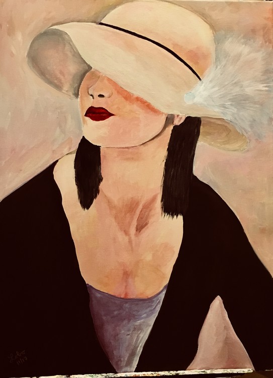 Straw Hat Lady