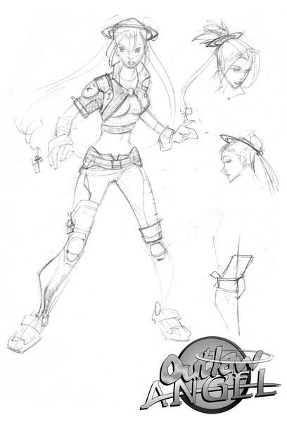 Sketvhbook angel 1
