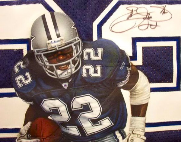 Emmitt Smith Jersey Detail...