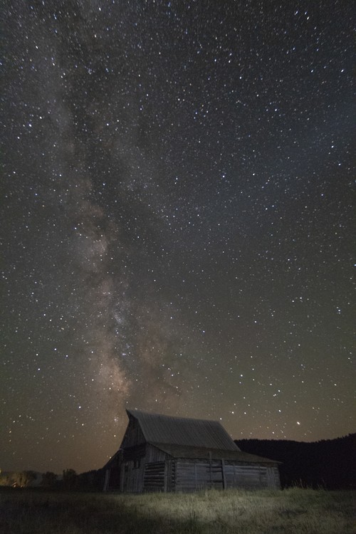 Milky way and Mormon's Row 