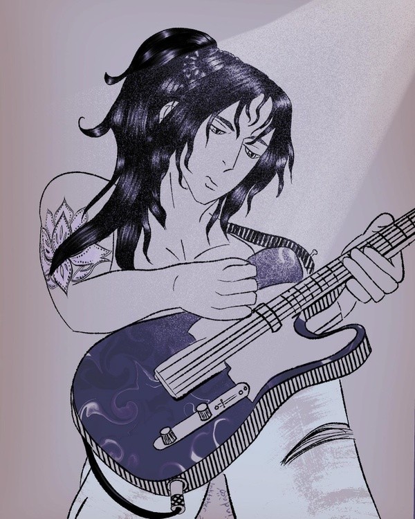 Day 27 Music inktober2020 inktober mdzs jiangcheng fanart digitalart