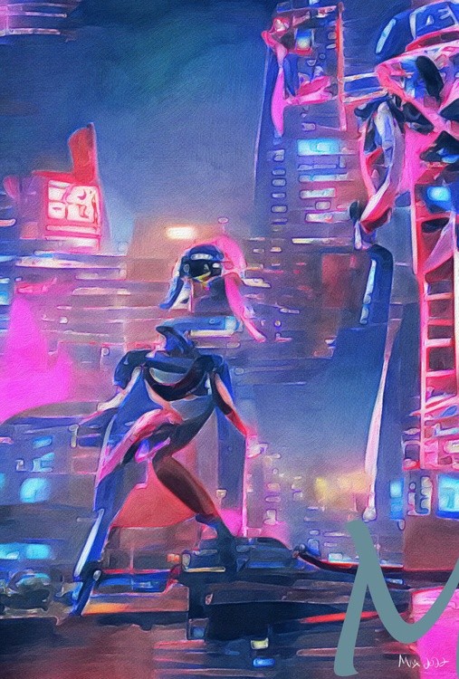 Woman Robot Ninja Warrior