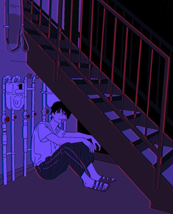 Under Stairs, 2021 - artist Anh Konge