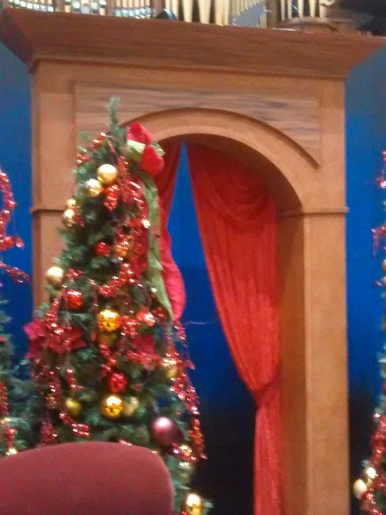 arch way made of foam