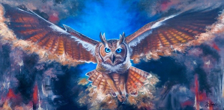 Flaming Owl