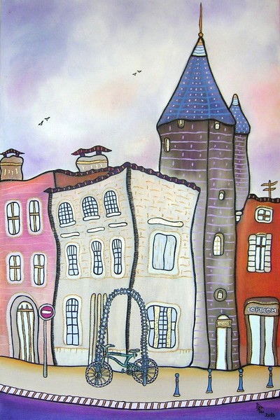 Libourne 40x60 cm