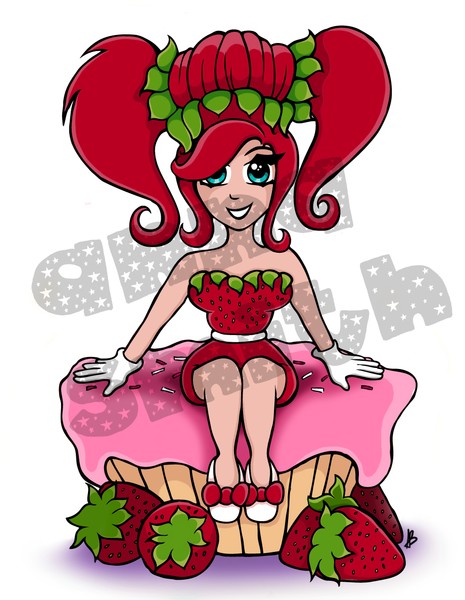 Strawberry Girl