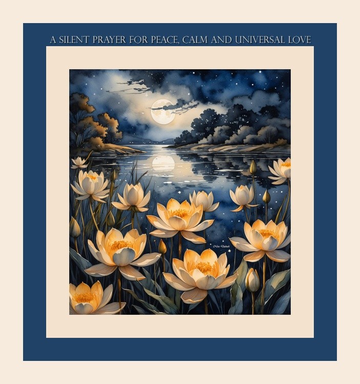 Silent Prayer for Peace and Universal Love