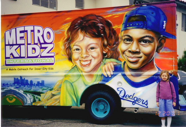 METRO KIDZ stage trucks AIRBRUSHED VEHICLES