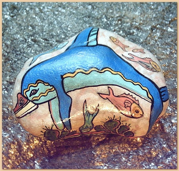 Minoan Dolphin Scene Spiritkeepers Stone
