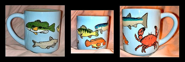 Pacific NW Fish Coffee Mug