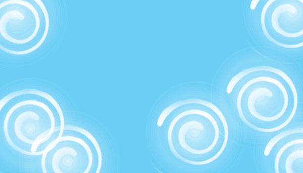 Soft Blue Swirl
