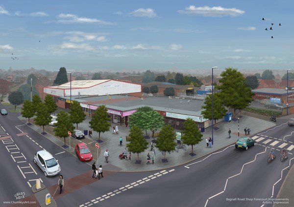 Architectural Illustration - Bagnall Road
