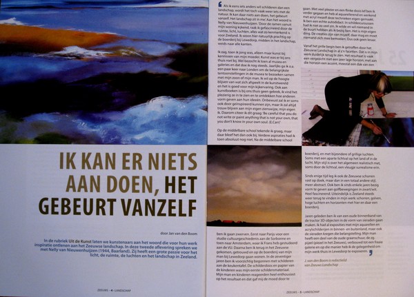 My  landscapes in THE MAGAZINE