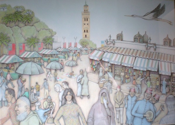 Souk in Marrakesh
