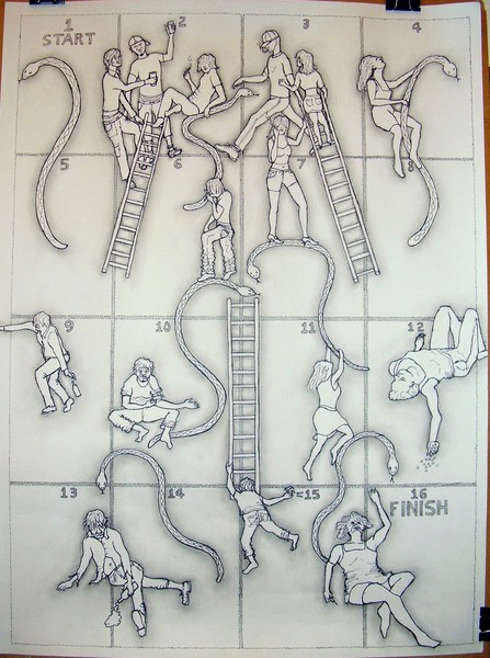 Snakes and ladders