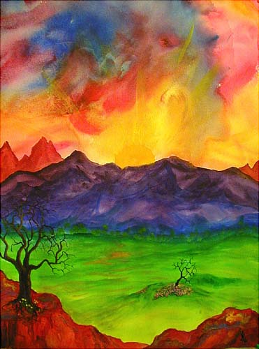 Upon A Blooming Hill
