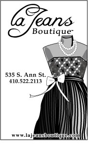 Advertisment for LaJeans Boutique