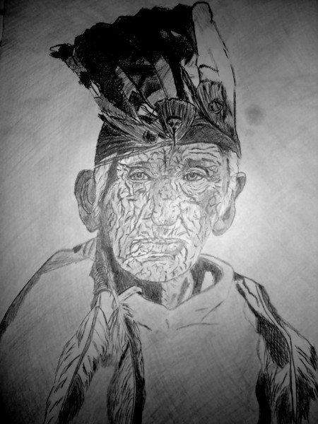 OLD CHIPPEWA INDIAN
