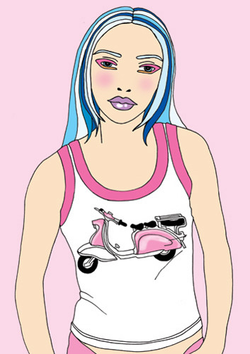 Scooter Vest Top