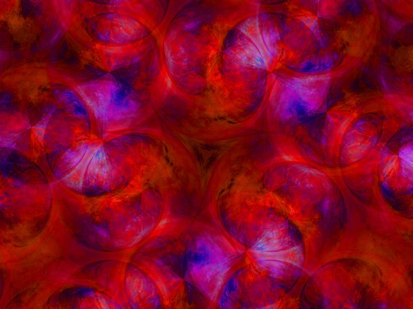 Red Purple Blue Circles
