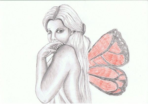 butterfly girl