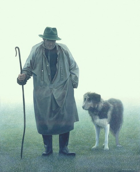 Shepherd and the dog