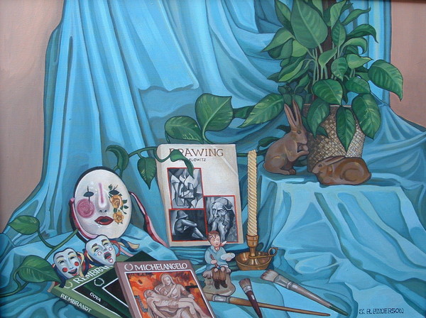 Still Life with Mask
