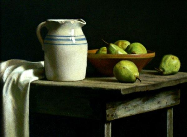 Old Crock with Pears