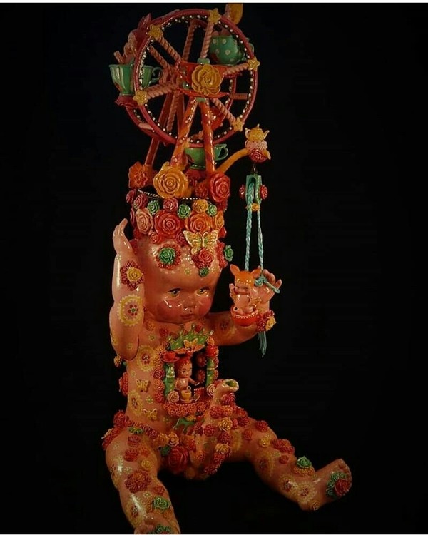 Ferris Wheel Naughty Teapot