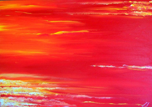sunset sky