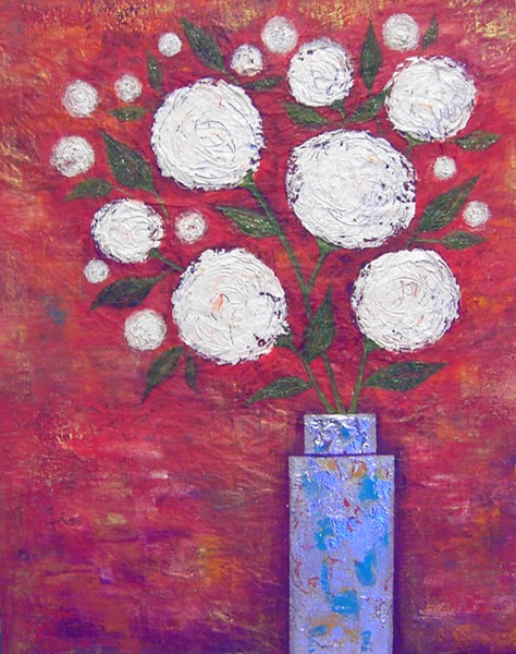 Vase of Roses