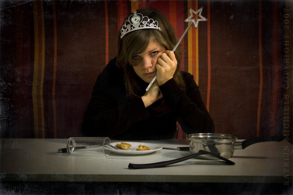The Princess doesn't do Dishes