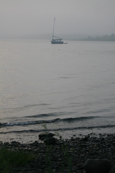 Dropped anchor