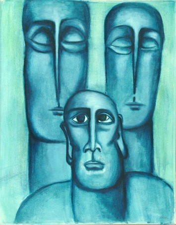 Heads in Stone