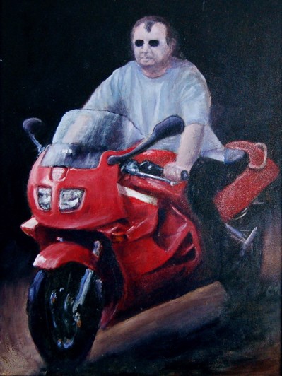 Tony and Bike