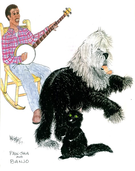 Pawshaw and Banjo (cover page)