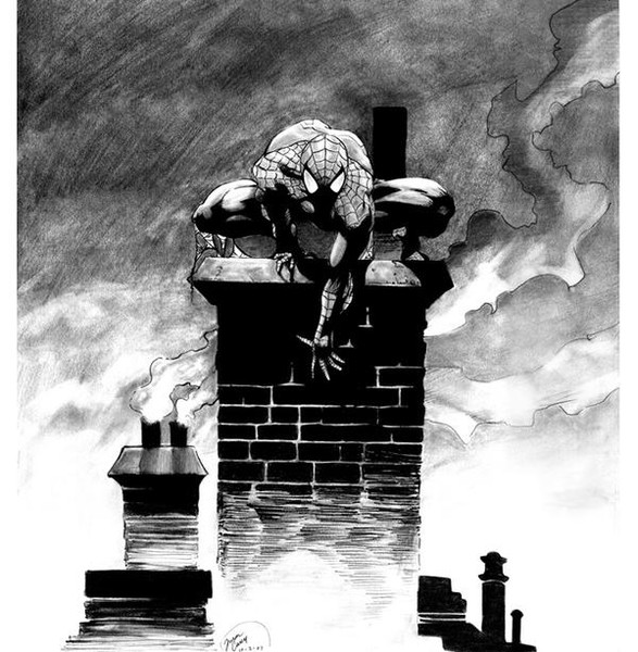 Gloomy Spider-Man
