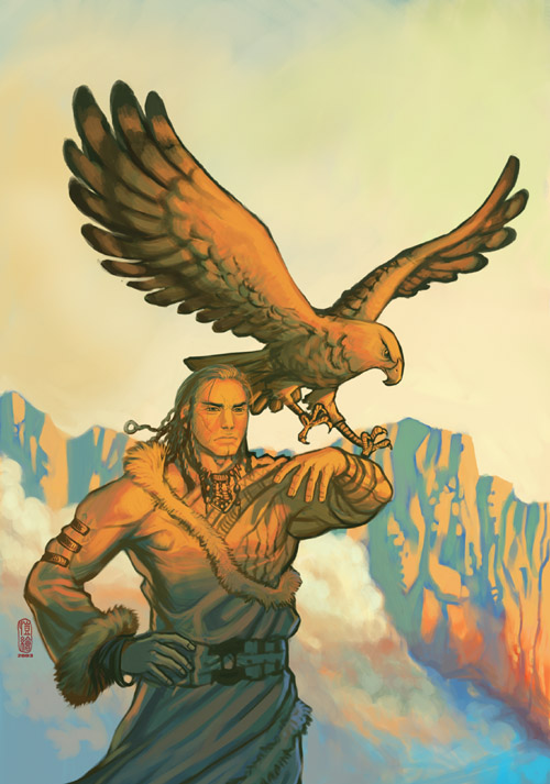 eagle and captain