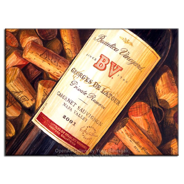 BV Cabernet and corks By Yuriy B.