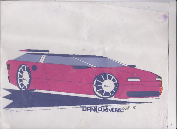 custom cadillac constept car 