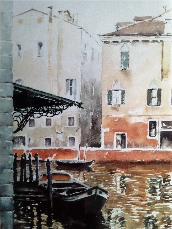 Behind the Venice theatre
