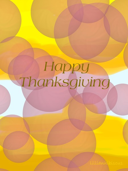 Happy Thanksgiving