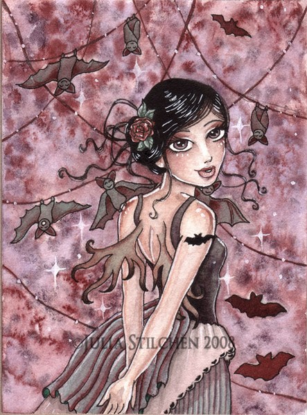 Bat Girl goth fairy