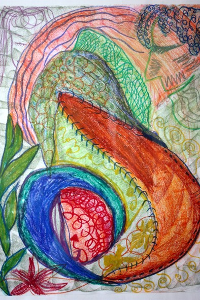 Abstract letter S