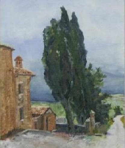 Casa Vacanza Original Oil Painting